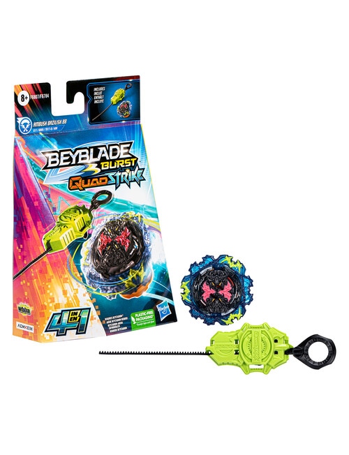 BeyBlade Quad Strike Starter Pack, Assorted product photo View 05 L