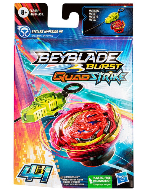 BeyBlade Quad Strike Starter Pack, Assorted product photo View 09 L