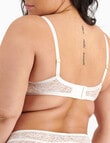 Berlei Because Lace Lightly Lined Bra, White, B-E product photo View 03 S