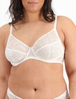 Berlei Because Lace Lightweight Bra, White, B-F product photo