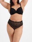 Berlei Because Lace Lace Full Brief, Black, 8-24 product photo View 04 S