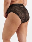 Berlei Because Lace Lace Full Brief, Black, 8-24 product photo View 03 S