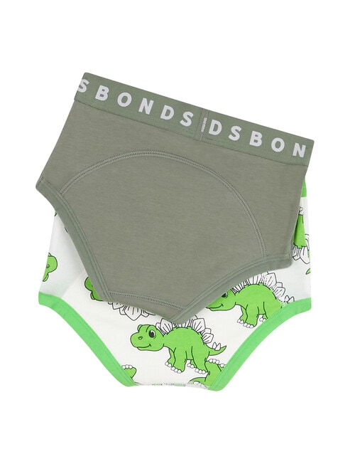 Bonds Whoops Dino Training Pant, 2-Pack, Green, 3 Years product photo View 02 L