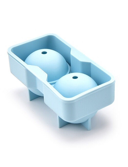 SouthWest Silicone Jumbo Ice Spheres, Light Blue product photo