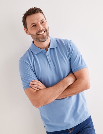 Chisel Ultimate Polo Shirt, Blue product photo