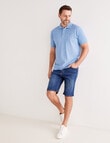 Chisel Ultimate Polo Shirt, Blue product photo View 03 S