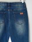 No Issue 5-Pocket Jean, Blue product photo View 03 S