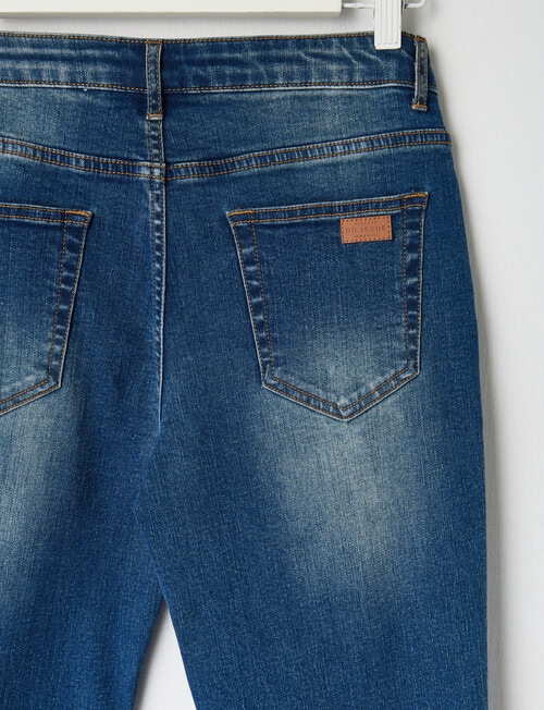 No Issue 5-Pocket Jean, Blue product photo View 03 L