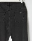 No Issue 5-Pocket Jean, Black product photo View 03 S