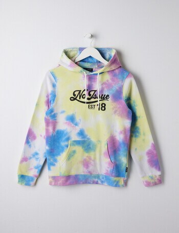 No Issue Tie-Dye Hoodie, White product photo