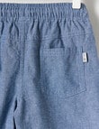 Mac & Ellie Drawcord Short, Chambray product photo View 02 S