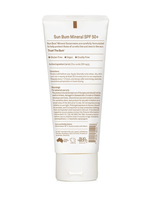 Sun Bum Mineral Sunscreen Lotion SPF 50 , 88ml product photo View 02 L