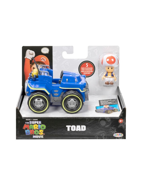 Super Mario Movie 6.35cm Figures With Kart, Assorted product photo View 06 L