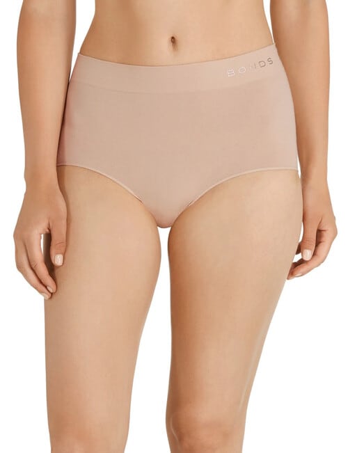 Bonds Seamfree Full Brief, Base Blush, 8-18 product photo
