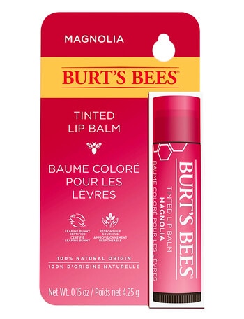 Burts Bees Magnolia Tinted Lip Balm product photo