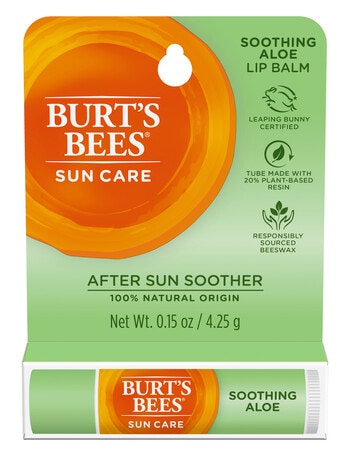 Burts Bees After Sun Soother Lip Balm product photo