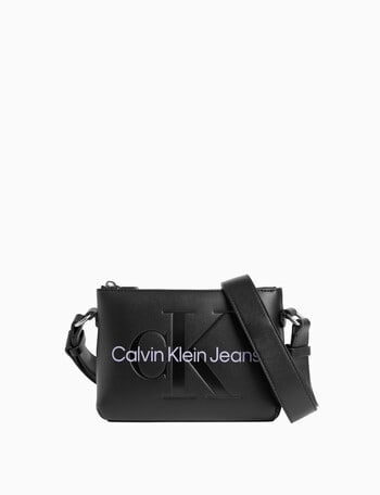 Calvin Klein Sculpted Camera Pouch, Fashion Black product photo