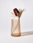 M&Co Napa Glass Vase, Sand product photo View 03 S