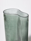 M&Co Napa Glass Vase, Thyme product photo View 02 S