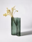 M&Co Napa Glass Vase, Thyme product photo View 03 S