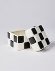 M&Co Check Cubed Trinket Box Object product photo View 03 S