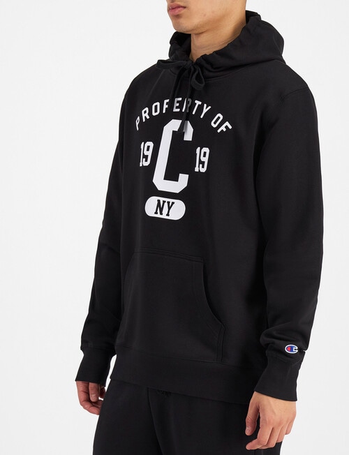 Champion Graphic Hoodie, Black product photo View 02 L