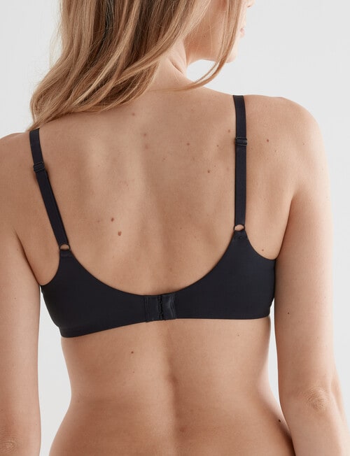 Lyric T-Shirt Contour Bra, Black product photo View 02 L
