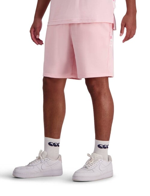Canterbury of NZ 8" Knit Short, Pink product photo View 03 L