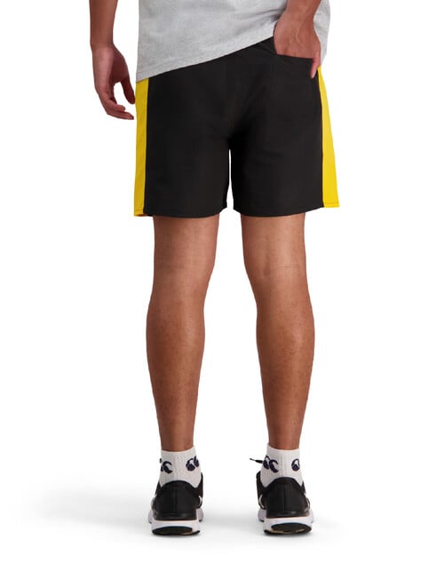 Canterbury 5" Panel Tactic Short, Black & Gold product photo View 02 L