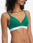 Bonds Originals Triangle Soft Cup Bra, Heritage Kelly Green, A-DD product photo View 02 S