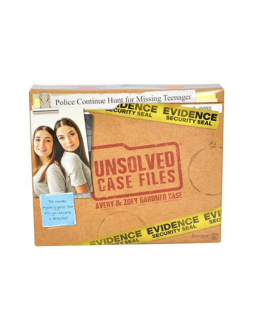 Games Unsolved Case Files - Avery and Zoey Gardner product photo View 02 L