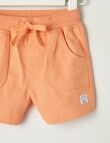 Teeny Weeny Dig It Woven Short, Orange Peach product photo View 02 S