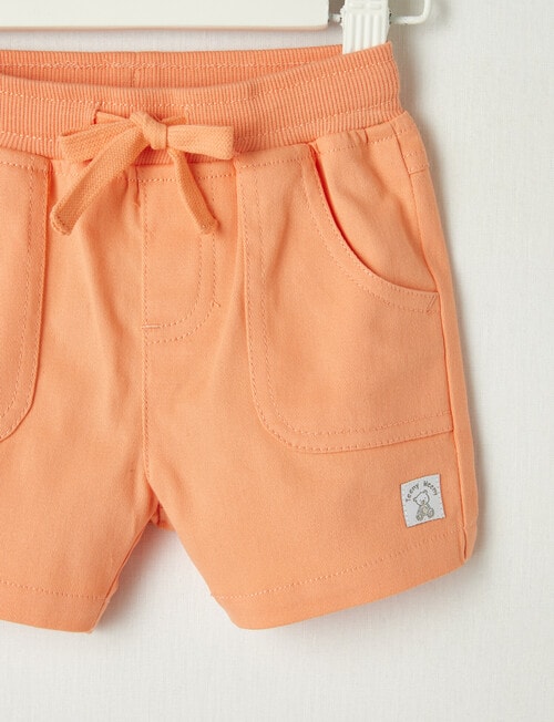 Teeny Weeny Dig It Woven Short, Orange Peach product photo View 02 L