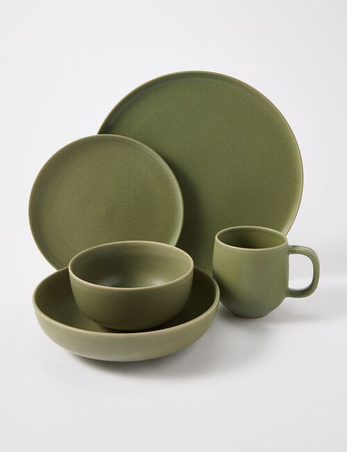 Salt&Pepper Hue Dinner Plate, Green, 27.5cm product photo View 05 L