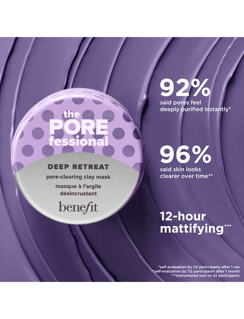 benefit The POREfessional Deep Retreat Pore-Clearing Clay Mask product photo View 05 L