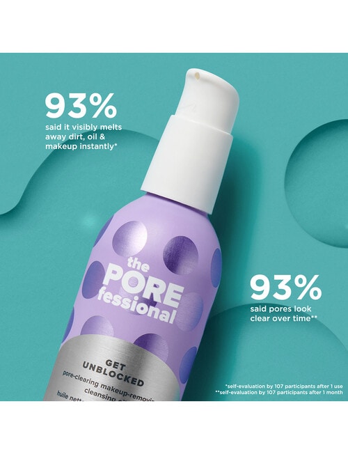 benefit The POREfessional Get Unblocked Pore Clearing Makeup-Removing Cleansing Oil product photo View 04 L