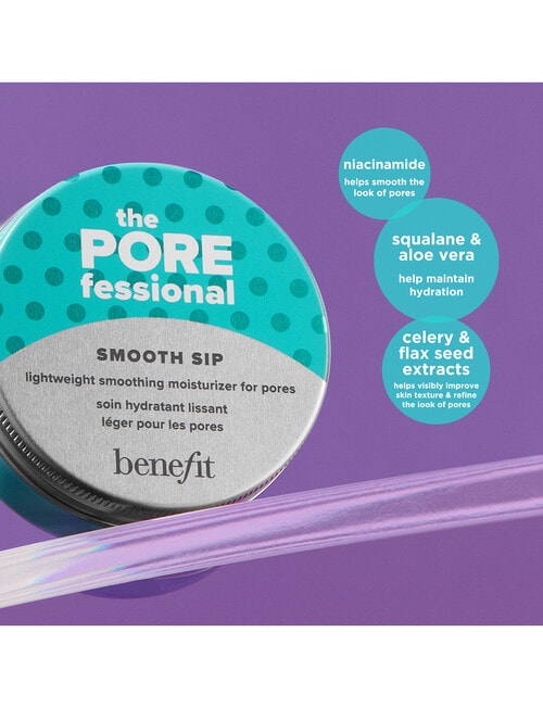 benefit The POREfessional Smooth Sip Moisturizer For Pores product photo View 05 L