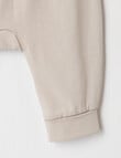 Teeny Weeny Essentials Stretch Cotton Pant, Mushroom product photo View 03 S