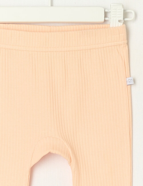 Teeny Weeny Rib Pants, Marshmallow product photo View 02 L