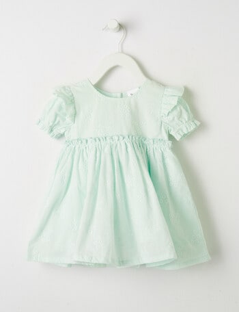Teeny Weeny Summertime Embroidery Anglaise Dress, Opal product photo