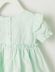 Teeny Weeny Summertime Embroidery Anglaise Dress, Opal product photo View 02 S