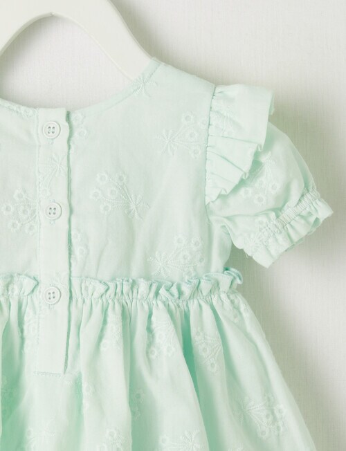 Teeny Weeny Summertime Embroidery Anglaise Dress, Opal product photo View 02 L