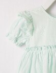 Teeny Weeny Summertime Embroidery Anglaise Dress, Opal product photo View 04 S