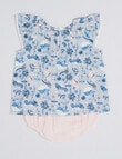 Teeny Weeny Summertime Woven Top & Bloomer Set, 2-Piece product photo View 02 S