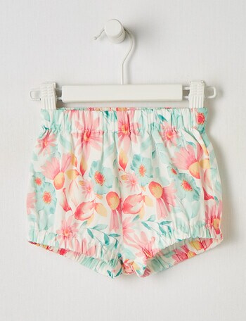 Teeny Weeny Summertime Cotton Voile Bloomer, Bright Flower product photo