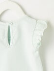 Teeny Weeny Summertime Anglaise Frill Tee, Opal product photo View 02 S