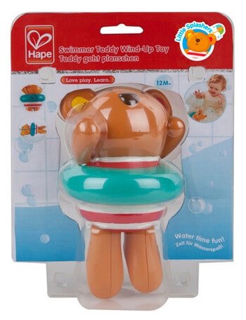 Hape Swimmer Teddy Wind-Up Toy product photo