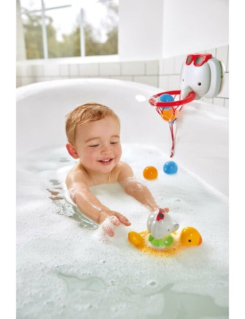 Hape Bath Time Basketball Elephant Pal product photo View 07 L