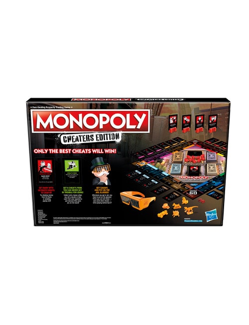 Hasbro Games Monopoly Cheaters 2.0 product photo View 05 L