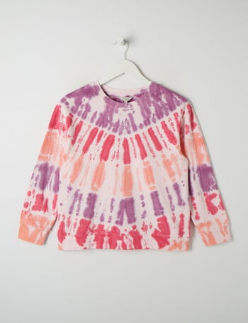 Switch Tie Dye Relaxed Sweatshirt, Candy Mix product photo